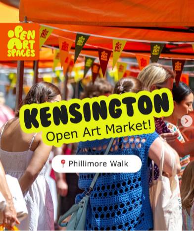 Kensington Open Art Market!