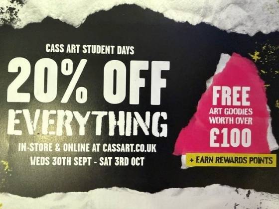 STUDENT DAYS! 20% OFF