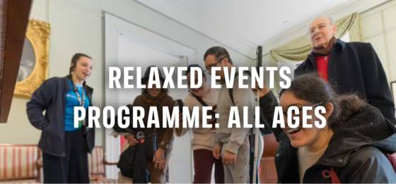 Relaxed Events Programme: All ages