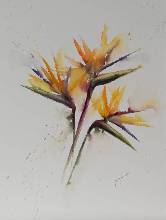Atmospheric watercolour painting class