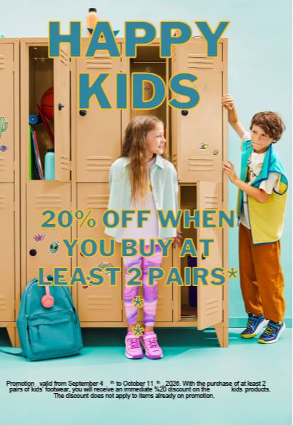 HAPPY KIDS – 20% OFF