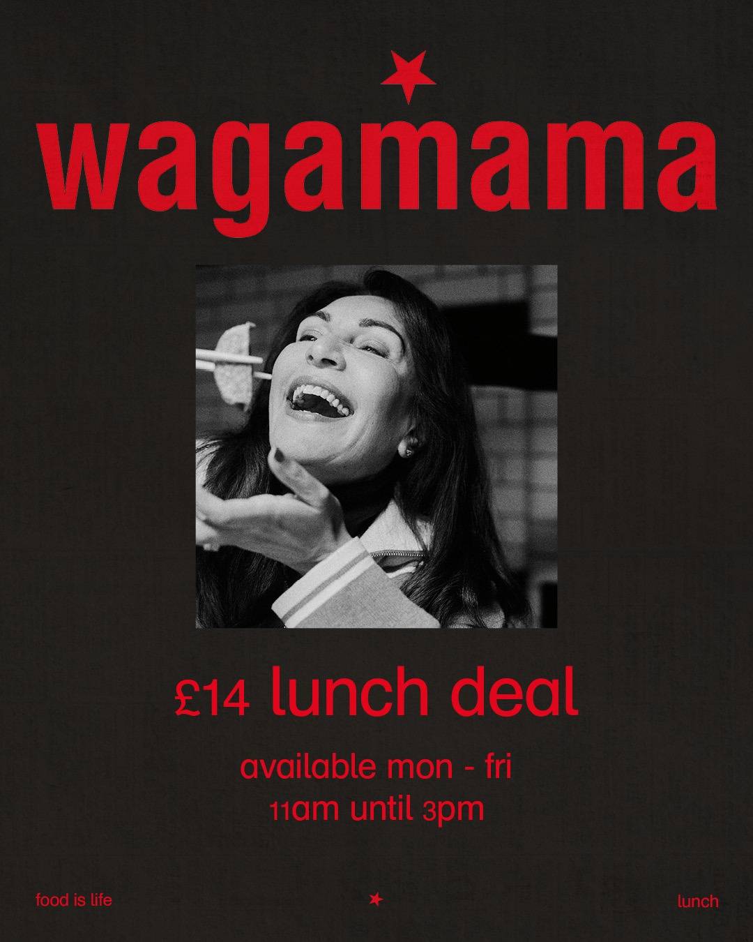 £14 lunch set menu
